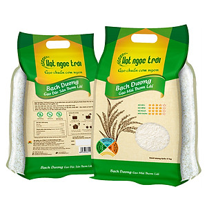 Gạo Hạt Ngọc Trời Bạch Dương Túi 5Kg