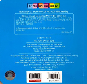 Từ Điển Hình Ảnh Cho Bé: Chữ Cái (Tái Bản 2019)