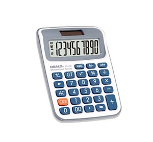 Máy tính OSALO OS-1M chính hãng, chất lượng cao(tiêu chuẩn Châu Âu-CE),10 chữ số, màn hình LCD Nhật sắc nét, bàn phím cực nhẹ, thiết kết trang nhã, đẹp mắt.