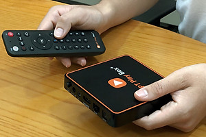 Android Tivi Box FPT Play Box+ 2020 2GB Hệ Điều Hành Android TV 10 Hỗ Trợ 4K Tích Hợp Điều Khiển Bằng Giọng Nói (Model S550) - Hàng Chính Hãng