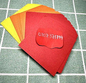Giấy Gấp Hạc 520 Tờ Gồm 10 Màu Khác Nhau Kích Thước 7cm và 10cm Có Thể Dùng Làm Giấy Note Không Keo