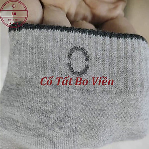 Tất nam cổ trung cao cấp 100% Cotton khô thoáng