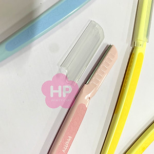 Dao Cạo Lông Mày Cán Dài Kai Pretty 01628-GA0053 (Set 3 cây)