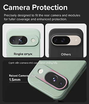Ốp lưng dành cho Google Pixel 9 Pro / Pixel 9 RINGKE Onyx - Hàng Chính Hãng