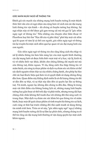 Nexus - Lược Sử Của Những Mạng Lưới Thông Tin Từ Thời Đại Đồ Đá Đến Trí Tuệ Nhân Tạo