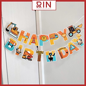 Dây cờ trang trí / Dây cờ treo Sinh nhật – Happy birthday dùng để trang trí nhiều mẫu