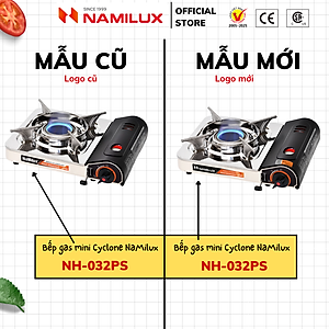 Bếp Gas Mini NaMilux NH-032PS│Đầu Đốt Cyclone│Tiết Kiệm Gas│Van Ngắt Gas An Toàn│Công Suất 2.4Kw │Hàng Chính Hãng