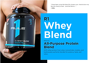 Sữa tăng cơ Rule 1 Whey Blend 9.9lb - 132-133 servings
