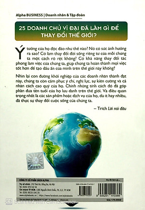 Sách Họ Đã Làm Gì Để Thay Đổi Thế Giới? (Tái Bản 2018)