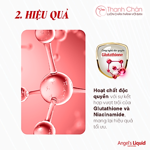 Lăn Nách Mờ Thâm, Dưỡng Trắng Da Angel's Liquid Glutathione Plus Niacinamide Fresh Deodorant 60ml