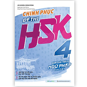 Combo Chinh phục đề thi HSK 3 - HSK 4 - HSK 5 (Kèm giải thích ngữ pháp chi tiết)