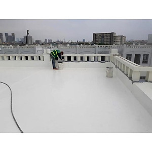 [1 Kg] Sơn Chống Thấm PU (Polyurethane) TAIKOMI PU95 - Chống Thấm Sàn Lộ Thiên Đã Ốp Lát Đi Lại Nhiều