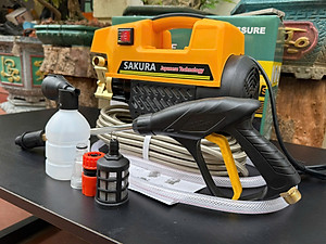 Máy Rửa Xe HD350A công suất 3500W CHÍNH HÃN.G - BH 12TH