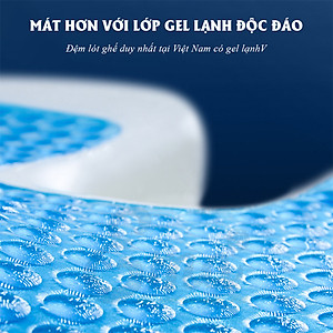 Nệm ngồi văn phòng chống thâm mông, xệ mông, đau xương cụt Ema cho dân văn phòng, lái xe, sinh viên, học sinh