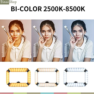 Ulanzi U200 - Đèn Led Ring Light Sạc Tích Hợp Dành Cho Điện Thoại, Máy Ảnh, GoPro, Công Suất 20W - Hàng chính hãng