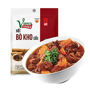 Combo 3 gói Xốt Bò Kho Dầu Việt Ấn 18gr (18gr/gói)