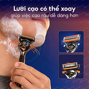 Dao cạo râu dùng pin 5 lưỡi kép Gillette Proglide 5 Power (1 cây) - Hàng chính hãng