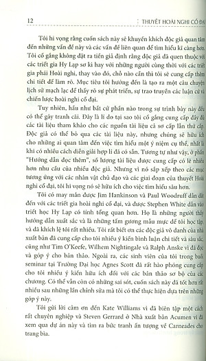 THUYẾT HOÀI NGHI CỔ ĐẠI - Harald Thorsrud – NXB Đại Học Sư Phạm