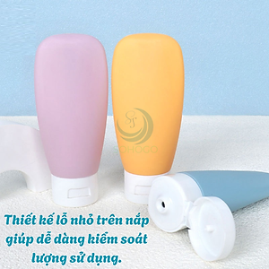 Set Chai Chiết Du Lịch 4 Màu Pastel Siêu Xinh Combo Chai Chiết Mỹ Phẩm Mini – Gọn Nhẹ, Sang Xịn Bộ Chiết Đựng Mỹ Phẩm Du Lịch – Nhỏ Gọn Chuẩn Trend Set Chai Silicone Du Lịch – Không Rò Rỉ, Mềm Mịn SBộ Chai Mini Đi Du Lịch – Màu Dễ Thương, Dễ Phân Loại