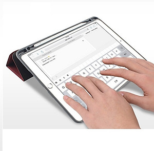 Bao da Mutural Tailor dựng đứng có khay bút dành cho iPad Mini 5 - Hàng chính Hãng