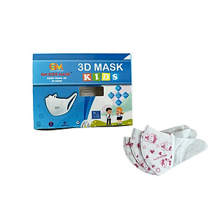 Khẩu trang 3D Mask Trẻ em Gia Mỹ hộp 50 cái