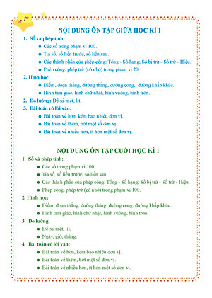 Combo Bài Tập Tuần và Đề Kiểm Tra Toán, Tiếng Việt Lớp 2 - Chân Trời Sáng Tạo - Học kì 1