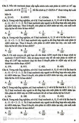 Sách Phương Pháp Giải Toán Xác Suất Sinh Học