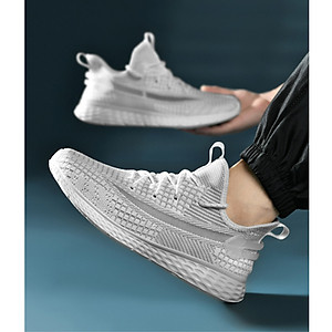 Giày thể thao nam, giày chạy bộ đế êm nhẹ, thoáng khí đế cao su đúc, chống trơn trượt hạn chế mòn – BEE GEE – GNA1022