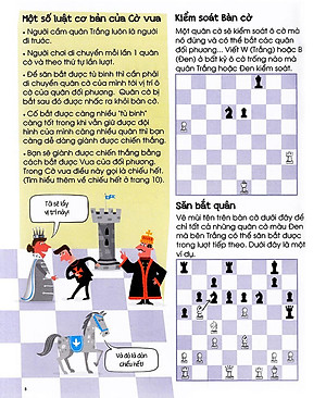 Sách Chơi Cờ Vua Cùng Bé Ván Cờ Hoàn Chỉnh