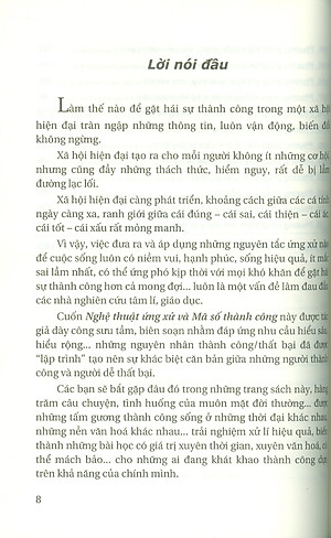 Nghệ Thuật Ứng Xử Và Mã Số Thành Công 