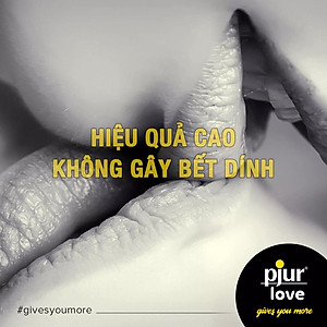 Combo 2 chất bôi trơn silicone cho quan hệ đường hậu pjur BACK DOOR Relaxing Anal Glide 1.5ml