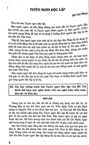 Những Bài Làm Văn Hay 12