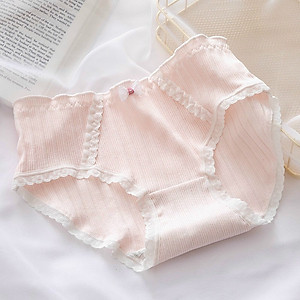 Combo 5 quần lót nữ cotton dễ thương Freesize - Kiểu hoa hồng Rosie (giao màu ngẫu nhiên)