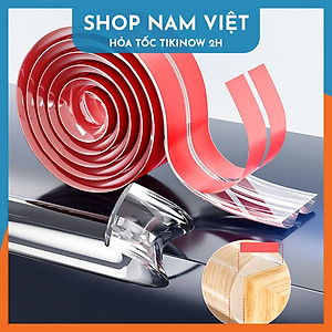 Cuộn Bọc Cạnh Bàn Trong Suốt, Bọc Cạnh Bàn Ghế Giường Tủ Bảo Vệ Trẻ Em