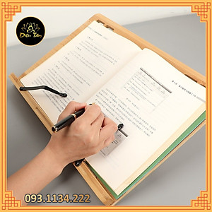 Kệ đọc kinh giá đỡ sách bằng tre size 29x39cm