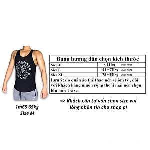 Áo ba lỗ nam tập gym DO GYM SHOP chất thun thoáng mát khi chơi thể thao, mặc nhà