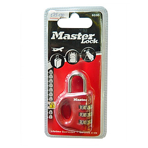 Khóa Móc Mở Số Master Lock 633 EURD (30mm) - nhiều màu