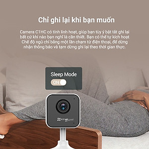 [[MẪU NÂNG CẤP] Camera Wi-fi EZVIZ H1C/C1HC Trong Nhà, FHD 1080P, Góc Rộng Cố Định, Đàm Thoại Hai Chiều, Nén Video H265 - Hàng Chính Hãng