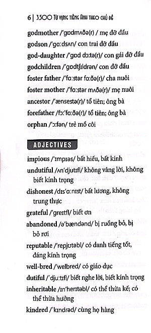 3500 Từ Vựng Tiếng Anh Theo Chủ Đề (Tái Bản 2023)