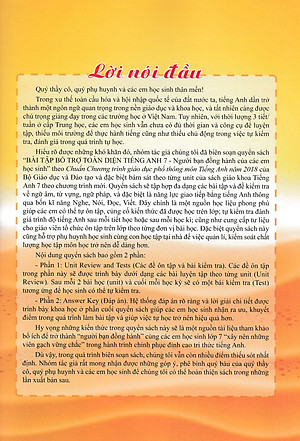 	Bài Tập Bổ Trợ Toàn Diện Tiếng Anh 7 _ABB