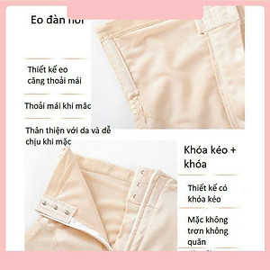 Quần gen định hình,quần lót nữ ghen bụng mặc váy su pha lưới kháng khuẩn.quần nịt bụng siêu giảm eo