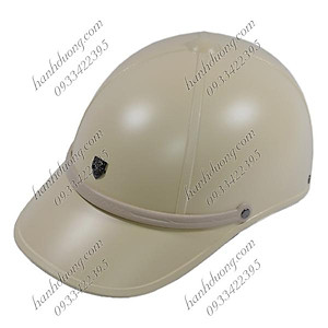 Nón bảo hiểm kết nam gắn mặt sắt, 4 khía gân nổi độc đáo, dây quai nón dễ dàng điều chỉnh - Hạnh Dương