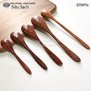 Muỗng, thìa gỗ Trắc hoặc Cẩm, siêu sạch (đủ cỡ) decor, xúc gia vị, ăn uống, cafe, trà, sinh tố, an toàn thực phẩm