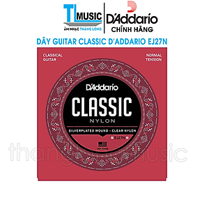 Dây đàn guitar classic D'addario EJ27N