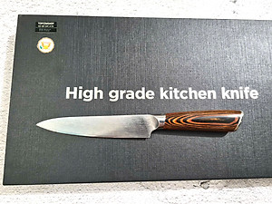 DAO - BỘ 3 DAO BẾP NHẬT BẢN THÉP DAMASCUS MÃ A4 DT2 nt topcomshop vn