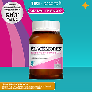 Tinh Dầu Hoa Anh Thảo Hỗ Trợ Cân Bằng Nội Tiết Tố Blackmores Evening Primrose Oil Lọ 190 Viên