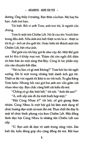 Sách Animorphs - Người Hóa Thú - Tập 6: Tù Nhân