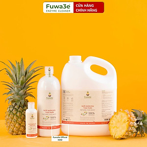 Nước ngâm rửa rau củ quả enzyme sinh học từ vỏ dứa Fuwa3e 3.8L