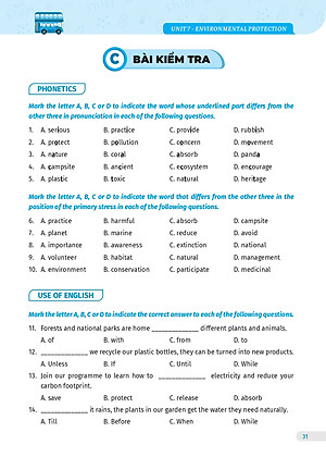 Bài tập tiếng Anh lớp 8, 4 kỹ năng Global Success (Có đáp án) – Tập 2 – ThS. Lê Vy – Anh ngữ Vivian