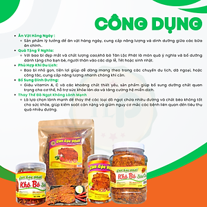 KHÔ BÒ MIẾNG SIÊU CAY TÂN LỘC PHÁT 1KG - COMBO 2 BỊCH 500G